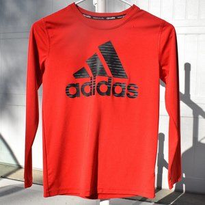 Adidas Long Sleeve Youth Climalite Shirt - Small